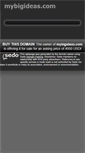 Mobile Screenshot of mybigideas.com